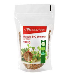 BIO Rukola - Eruca sativa - bio semena na klíčení - 200 g