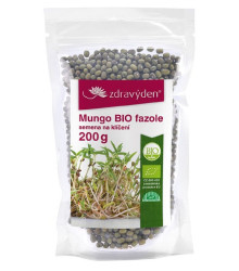 BIO Fazole mungo - Vigna radiata - bio semena na klíčení - 200 g