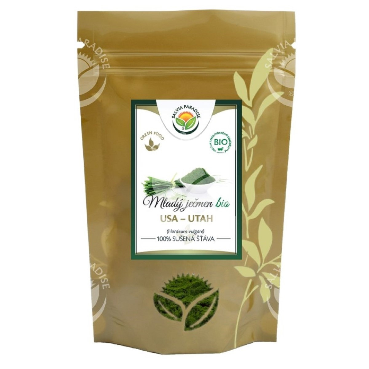 Mladý zelený ječmen - BIO sušená šťáva - Hordeium vulgare - 50 g
