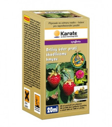 Karate proti škodlivému hmyzu - AgroBio - ochrana rostlin - 20 ml