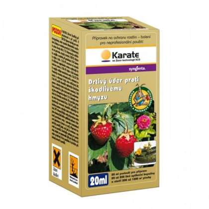 Karate proti škodlivému hmyzu - AgroBio - ochrana rostlin - 20 ml