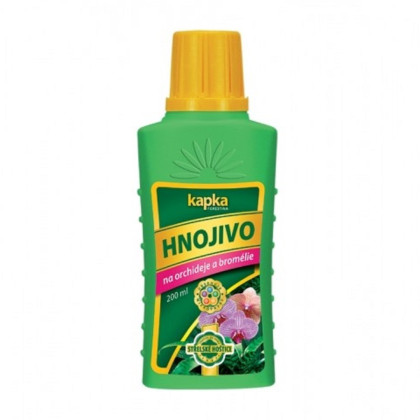 Hnojivo na orchideje a bromélie - Kapka - hnojivo - 200 ml
