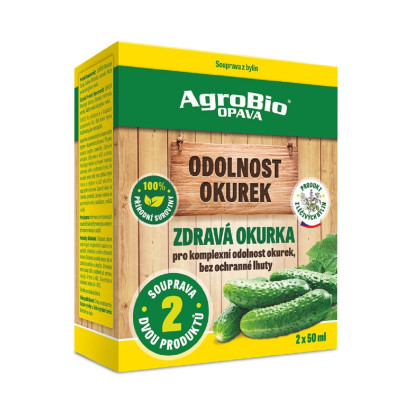 Zdravá okurka - AgroBio - ochrana rostlin - 2 x 50 ml