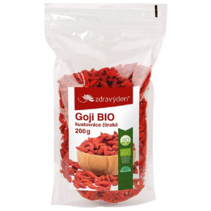 Kustovnice čínská - BIO Goji - sušené plody - 200 g