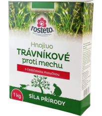 Hnojivo s čedičovou moučkou - trávníkové - proti mechu - hnojivo - 1 kg