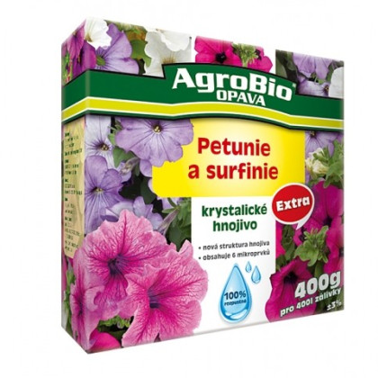 Agro krystalické hnojivo pro petunie a surfinie - 400 gr